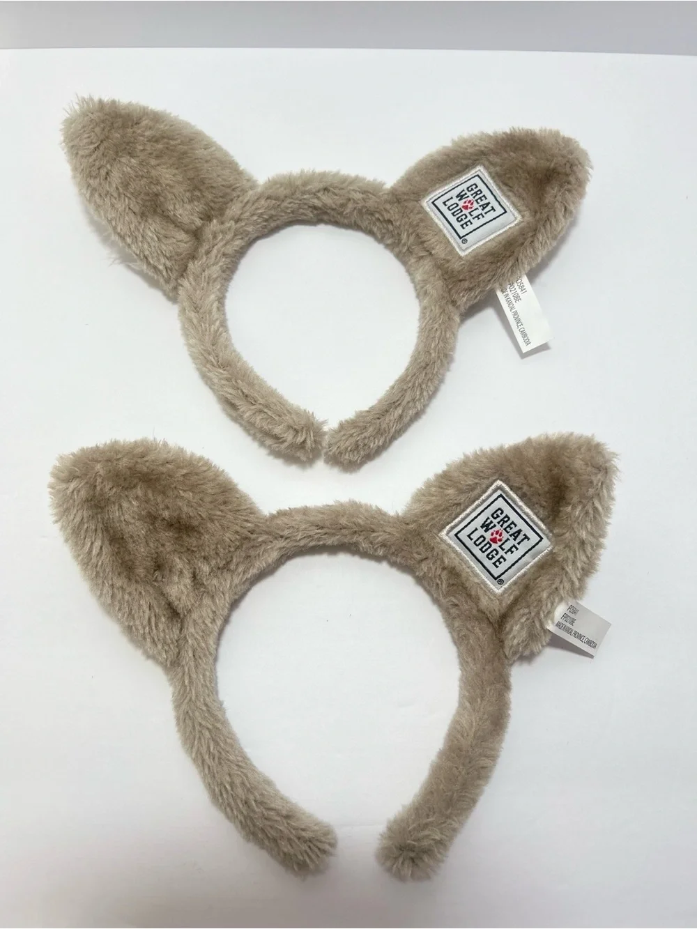 Great Wolf Lodge Ears Lot of 7 Headbands Gray Hat Party Cute Group Grey Wolves